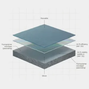 NREL і Університет Колорадо досягли 34,2% ККД для тандемного перовскіт‑кремнієвого елемента